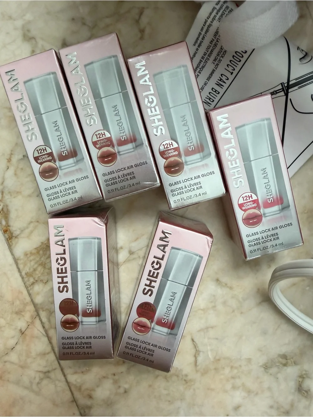 SHEGLAM Hair One touch curl iron and blushes and lipstick - Picture 3 of 5